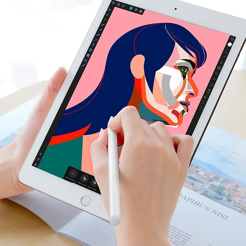 Стилус Hoco Smooth series active anti-mistake touch capacitive pen for iPAD GM102 - фото 10