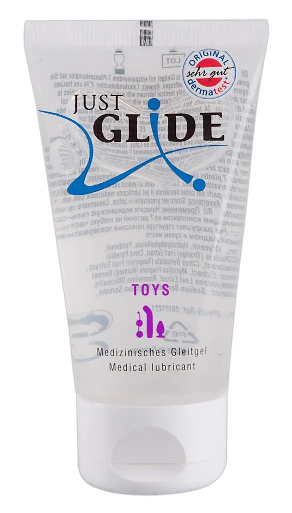 Лубрикант – Just Glide для інтимних іграшок, 50 мл Just Glide 42-06108600000; 71326108600000 88485 - фото 2