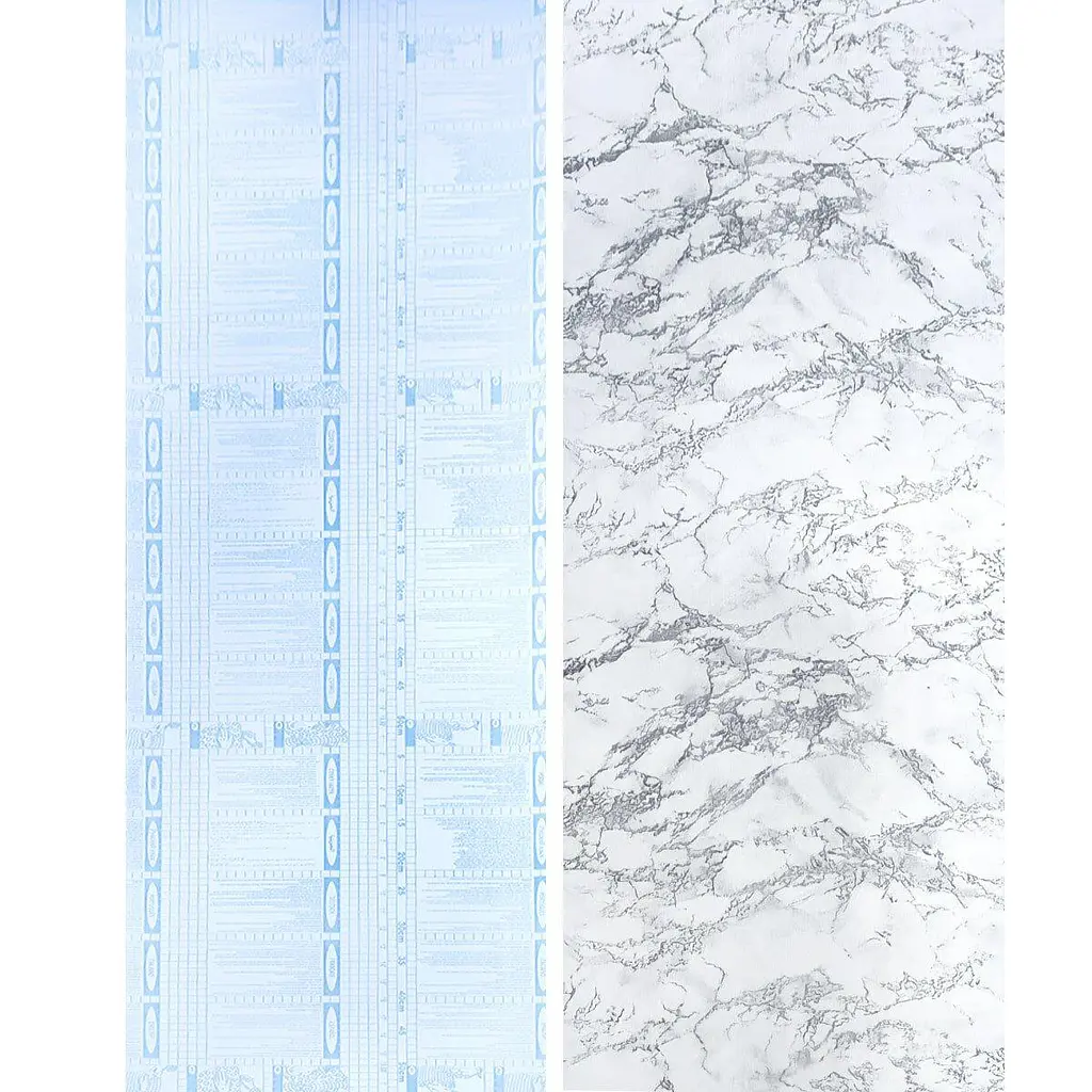 Самоклеющаяся пленка Sticker Wall белый мрамор 0.45х10м SW-00001207 - фото 4