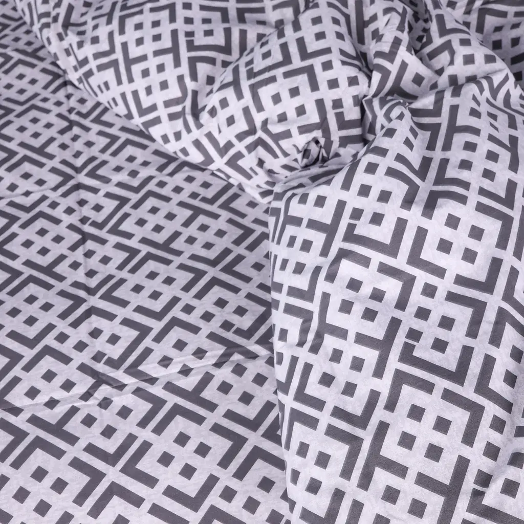 Комплект постільної білизни MIRSON бязь Abstract Graphite 2x160x220см (2200013165798) - фото 4