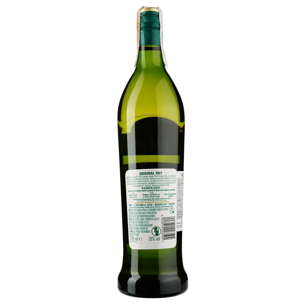 Вермут Noilly Prat Original Dry сухий 18% 0.75 л - фото 2