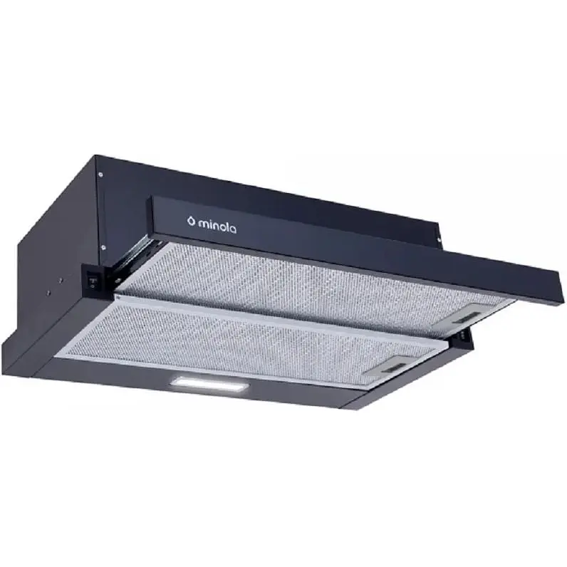 Вытяжка Minola HTL 6214 BL 700 LED (черный) - фото 2
