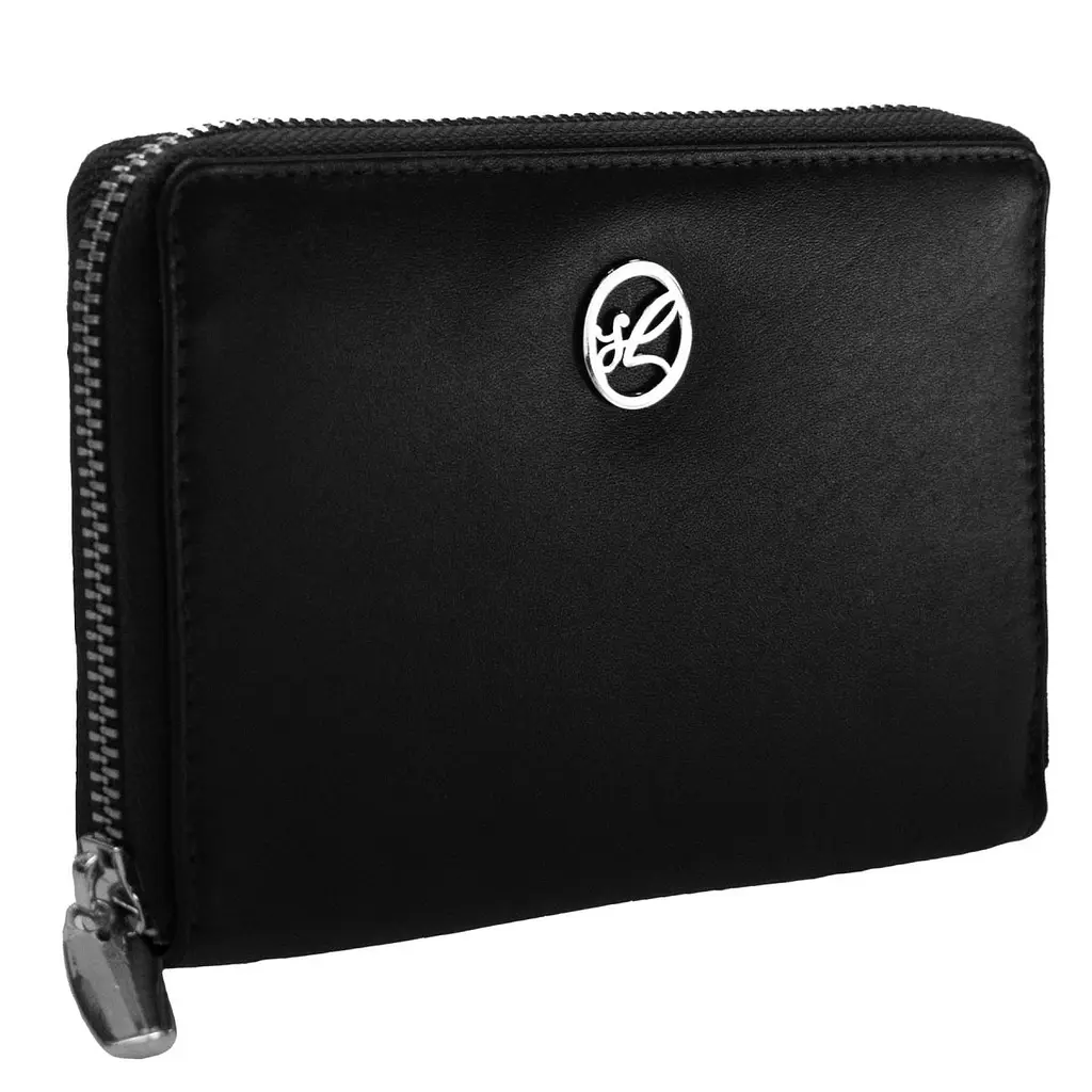 Гаманець жіночий шкіряний Semi Line RFID Black (P8271-0) - фото 6