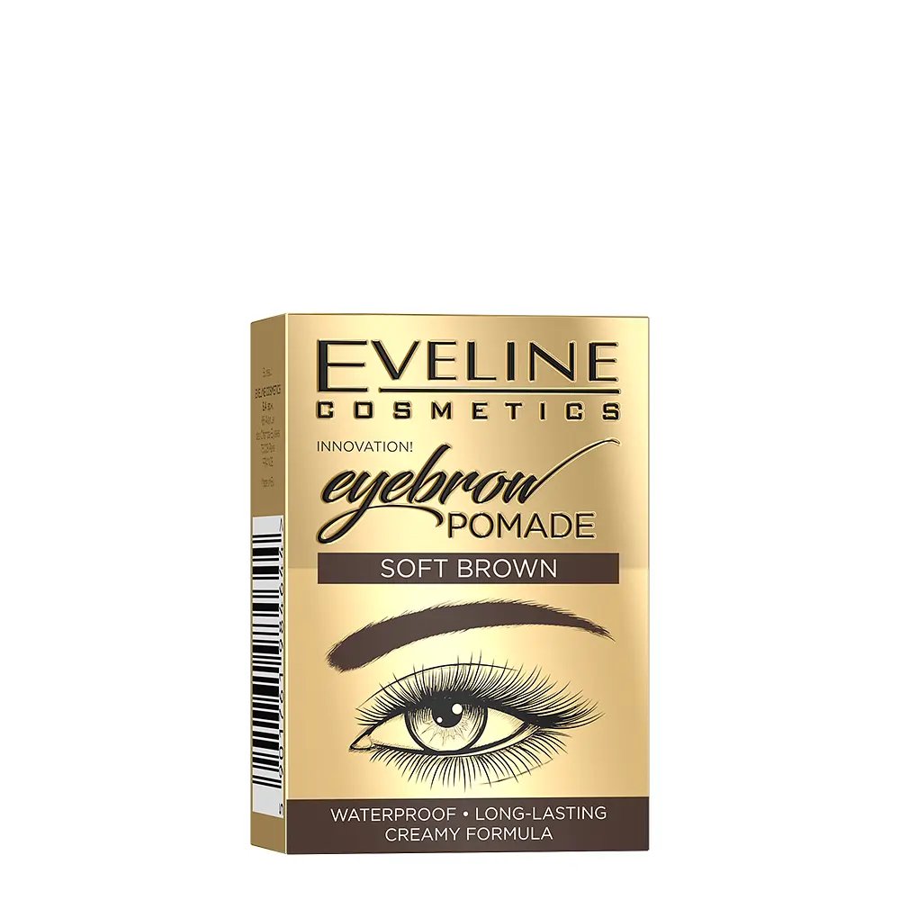 Помада для брів Eveline Eyebrow Pomade коричневий 4 г (LMKKBRWPOMLB) - фото 3