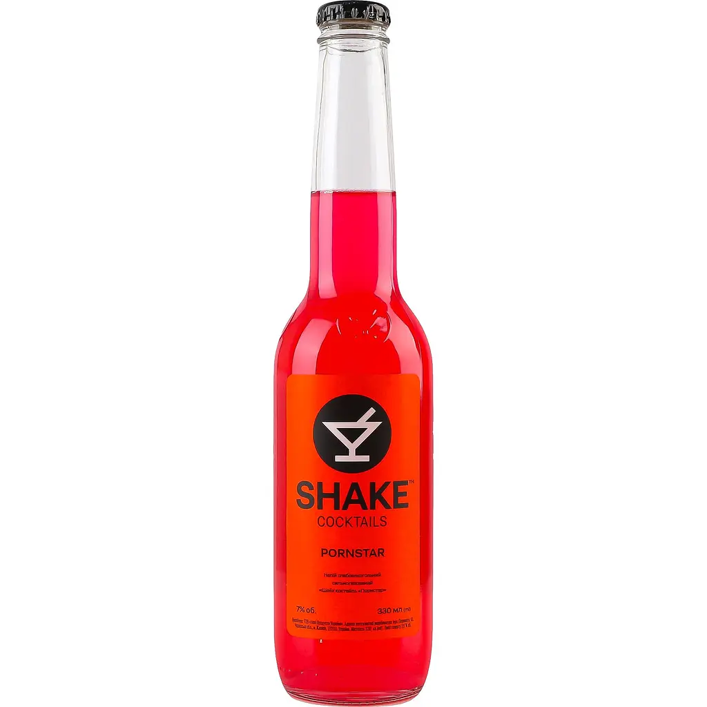 Упаковка напитка слабоалкогольного Shake Coctails Pornstar 7% 7.92 л (0.33 л х 24 шт.) - фото 2