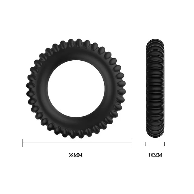 Ерекційні кільця TITAN cock ring set blue створені для продовження задоволення Baile 6603BI-210148; BI-210148 87321 - фото 2