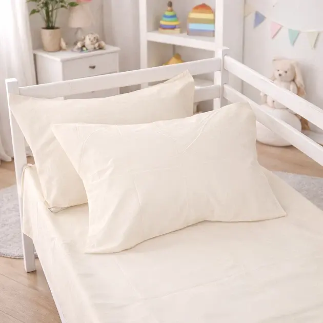 Дитяча постільна білизна JUNIOR Poplin Line Milky White (2200012795835) - фото 2