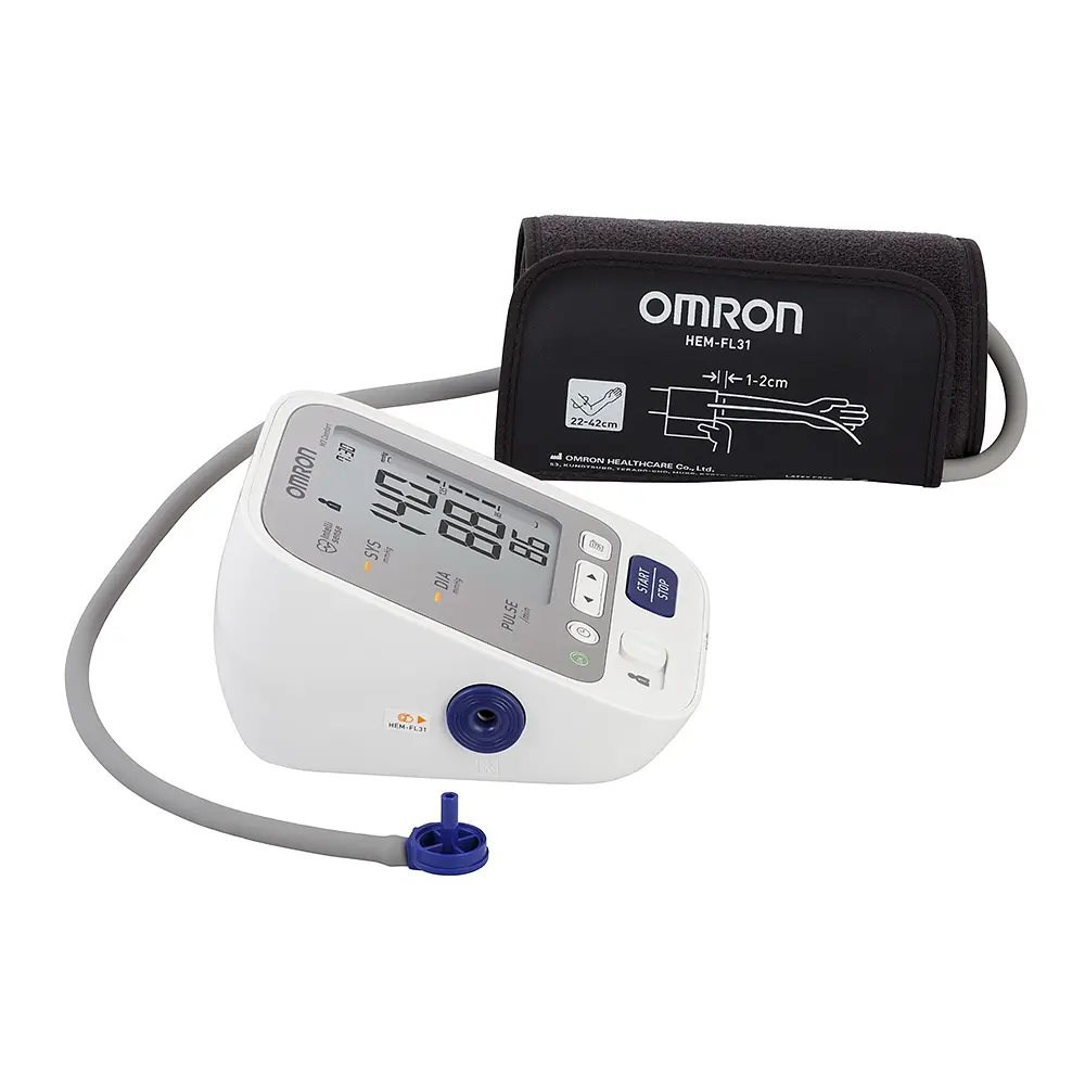 Тонометр Omron M3 Comfort (HEM-7155-E) з адаптером автоматичний на плече - фото 3