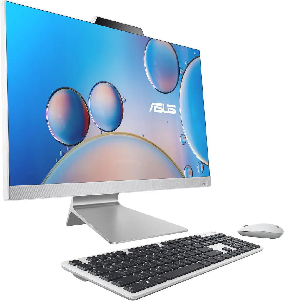 Комп'ютер персональний моноблок Asus M3702WFAT-WPF0030 27" FHD AG Touch AMD R5-7520U 8GB F1TB UMA WiFi кл+м Без ОС білий - фото 6
