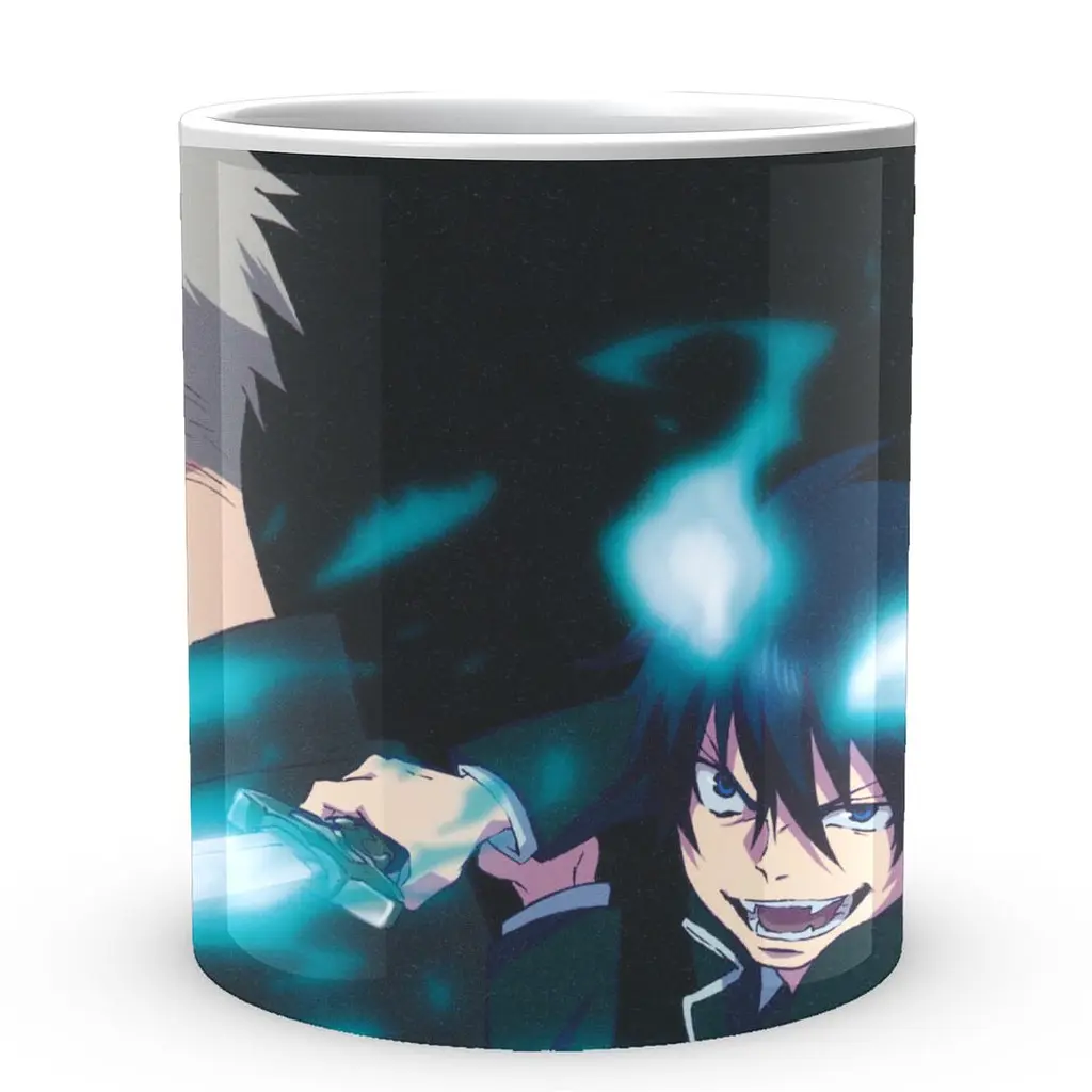 Кухоль GeekLand Blue Exorcist Синій Екзорцист BE 02.27 330 мл білий - фото 2