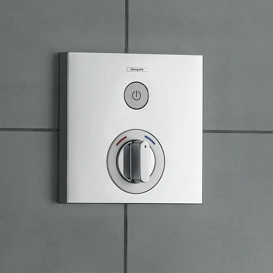 Змішувач Hansgrohe прихованого монтажу ShowerSelect на 1 клавішу верхня частина 15767000, Хром - фото 4