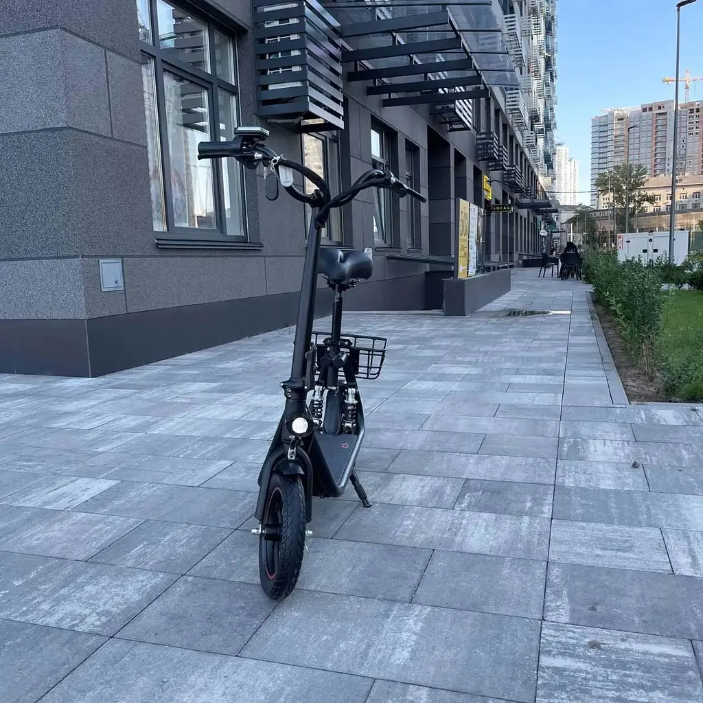 Електросамокат із сидінням 14" Kugoo C1+ (Jilong) - фото 7