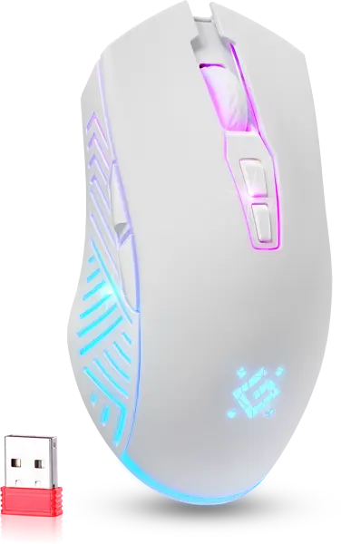 Миша Defender Pandora GM-502 White (52502) - фото 4