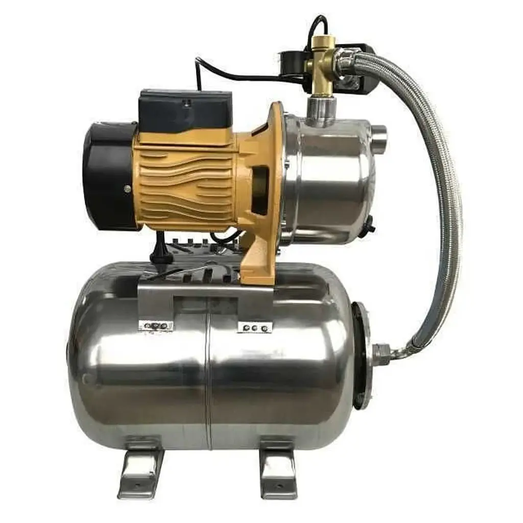 Насосна станція Optima JET100S-PL-24INOX 1.1 кВт нержавійка на гребінці - фото 1