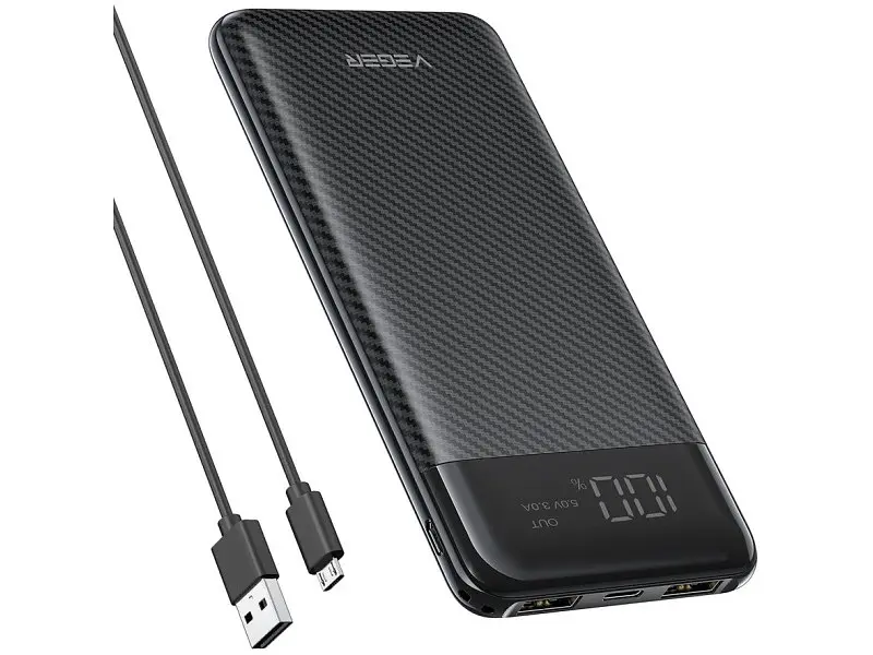 Зовнішній акумулятор (Power Bank) VEGER VG-W1087 - фото 4