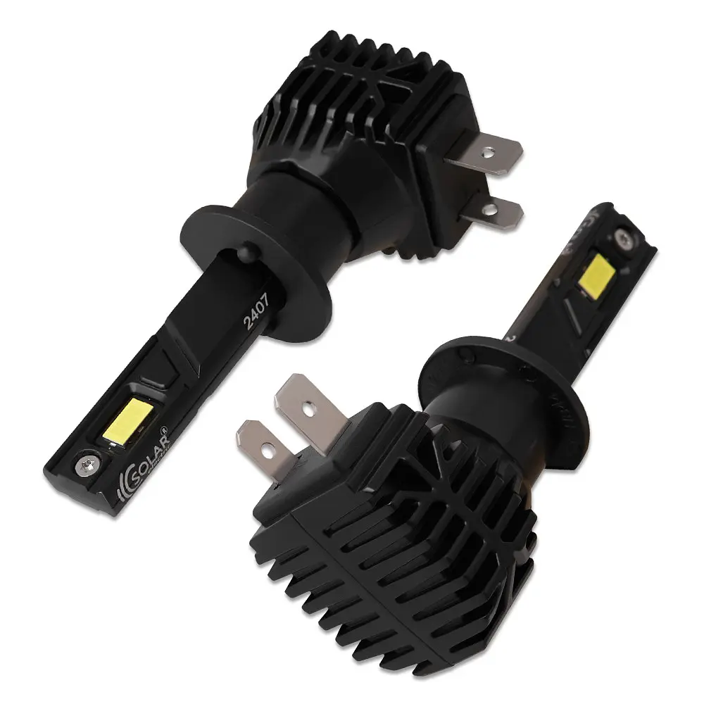 Автолампа Solar LED H1 12/24V 30W 3000 Lm 6500K CSP3570 2 шт. (8401S2) - фото 3