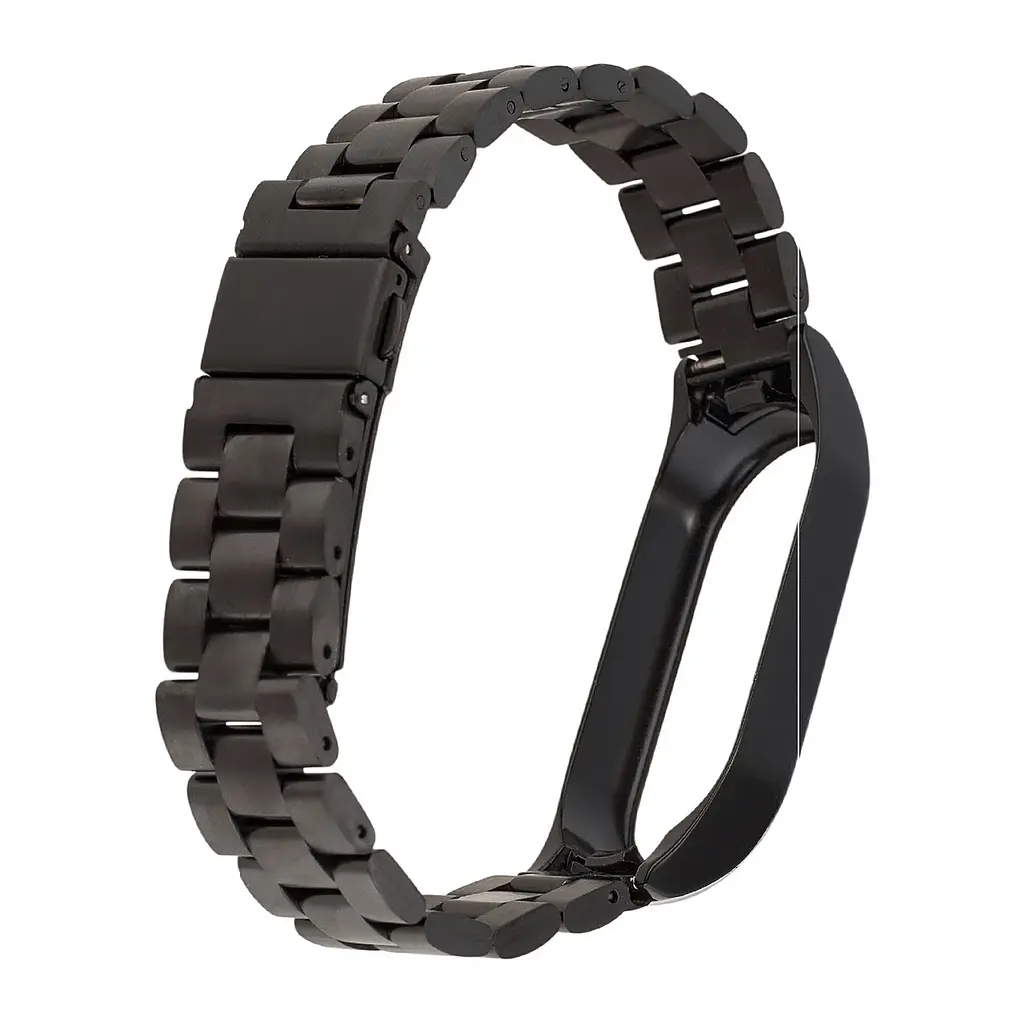 Ремінець Steel Strap Mi Band 8 Чорний - фото 2