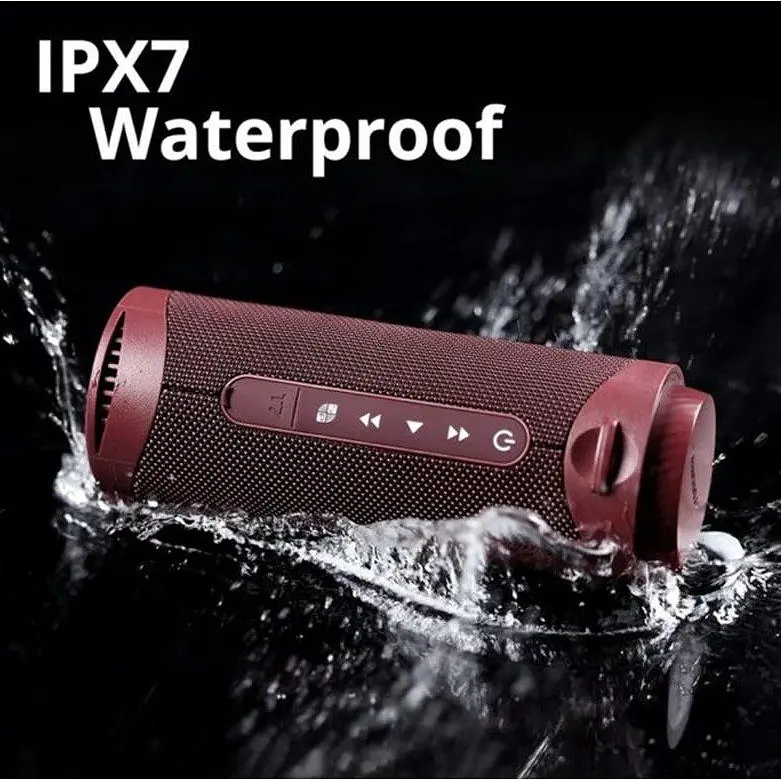 Портативная колонка Tronsmart T-7 30W TWS Bluetooth Dark Red - фото 4