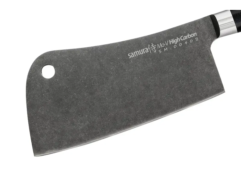 Кухонний ніж SAMURA MO-V Stonewash (SM-0040B) - фото 2