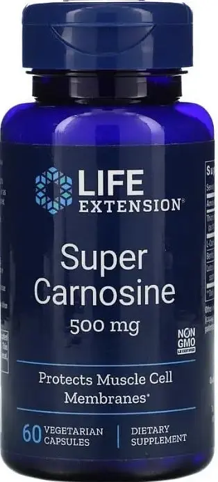 Карнозин Life Extension Carnosine 500 мг 60 капс