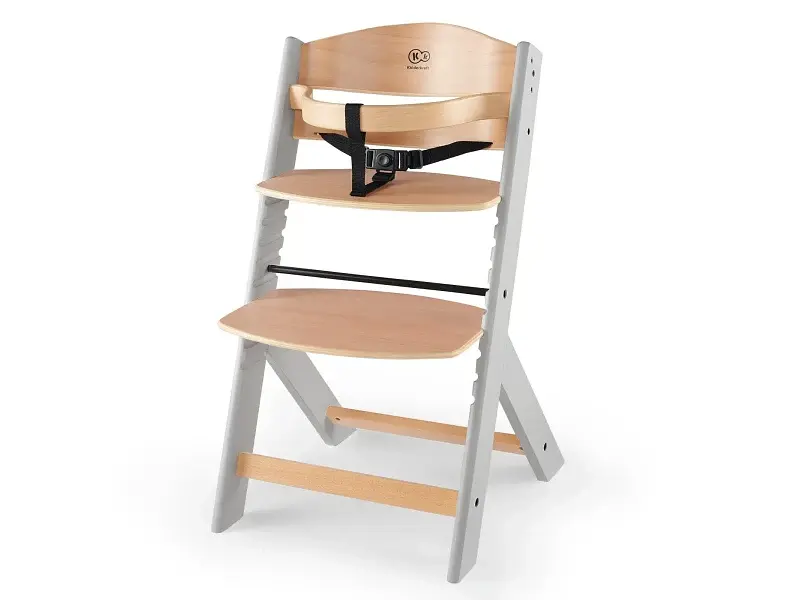 Стільчик для годування 2 в 1 KinderKraft Enock Gray Wood (KKKENOCGRY0000) - фото 2
