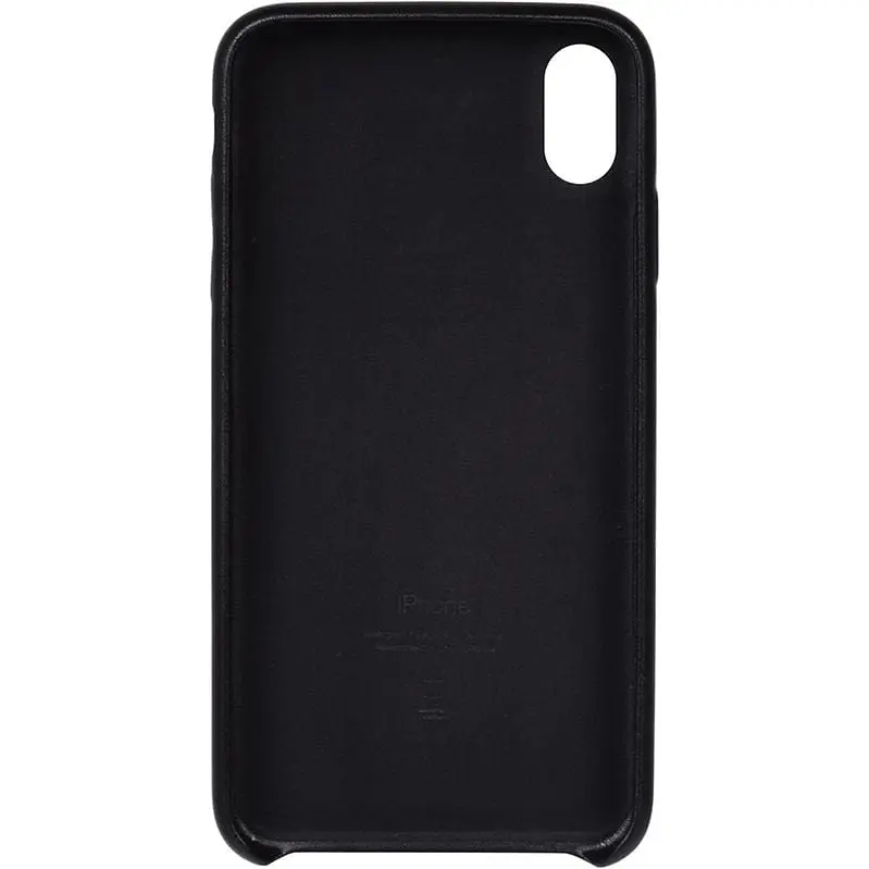 Чохол-накладка Toto Leather Case Apple iPhone XS Max Black - фото 2