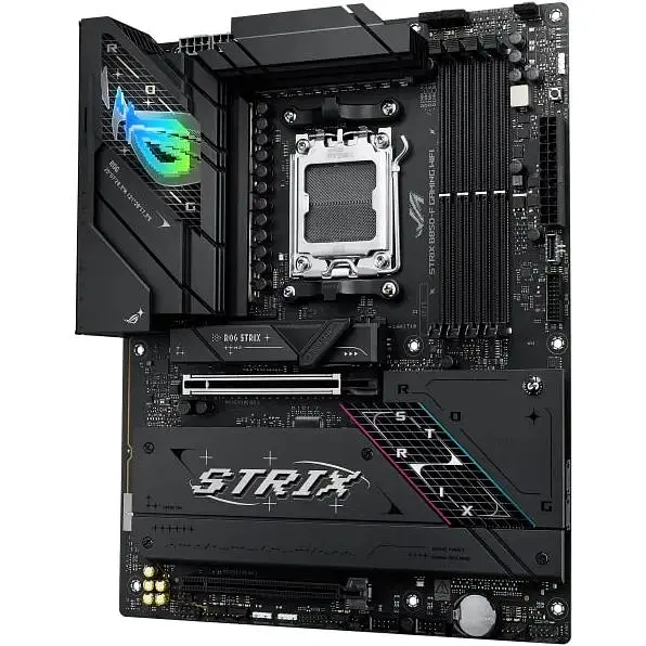 Материнская плата Asus Rog Strix B850-F Gaming WIFI sAM5 B850 4xDDR5 M.2 HDMI DP USB BT ATX - фото 3