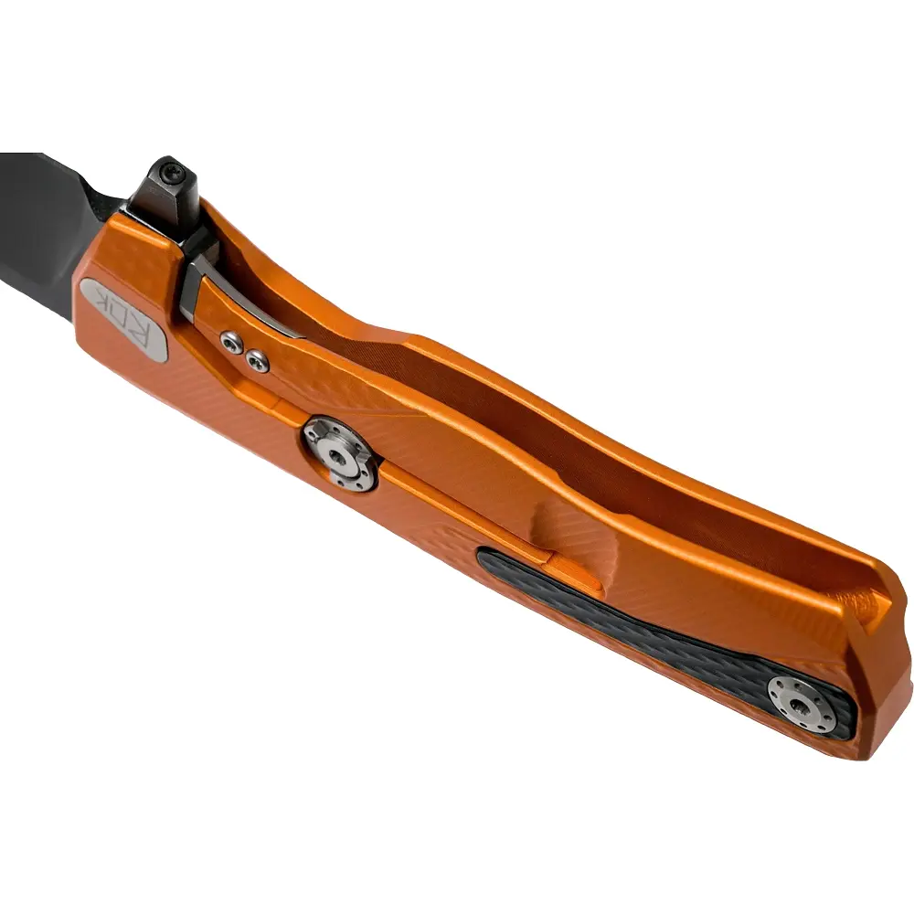 Ніж Lionsteel ROK Aluminum Orange Black - фото 6