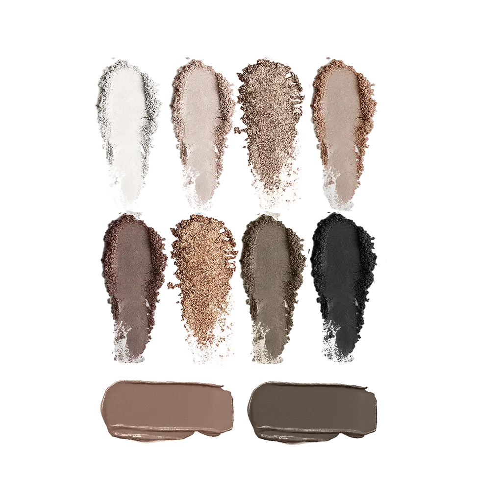 Палетка для макияжа глаз LN Professional Eyeshadows&Brows Pro Palette Kit, тон 03, 12 г - фото 2
