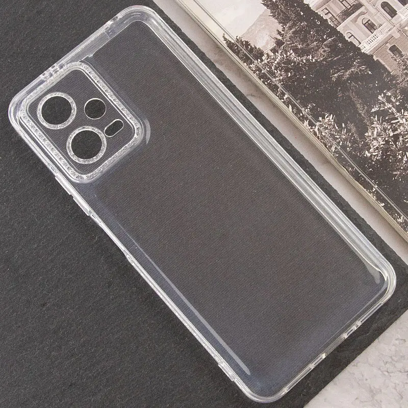 Чехол TPU Starfall Clear для Xiaomi Poco X5 5G / Redmi Note 12 5G Прозрачный - фото 4