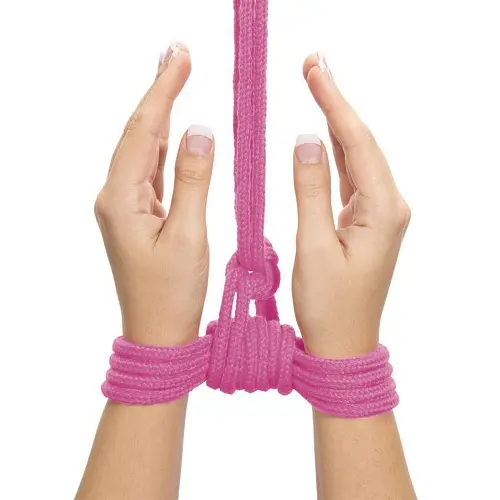 Мотузка - Fetish Bondage Rope Pink, 10 м - фото 4