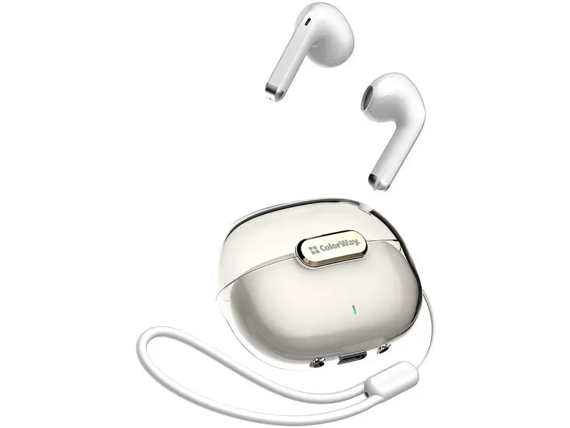 Навушники TWS ColorWay Slim TWS-2 White (CW-TWS2WT) - фото 8