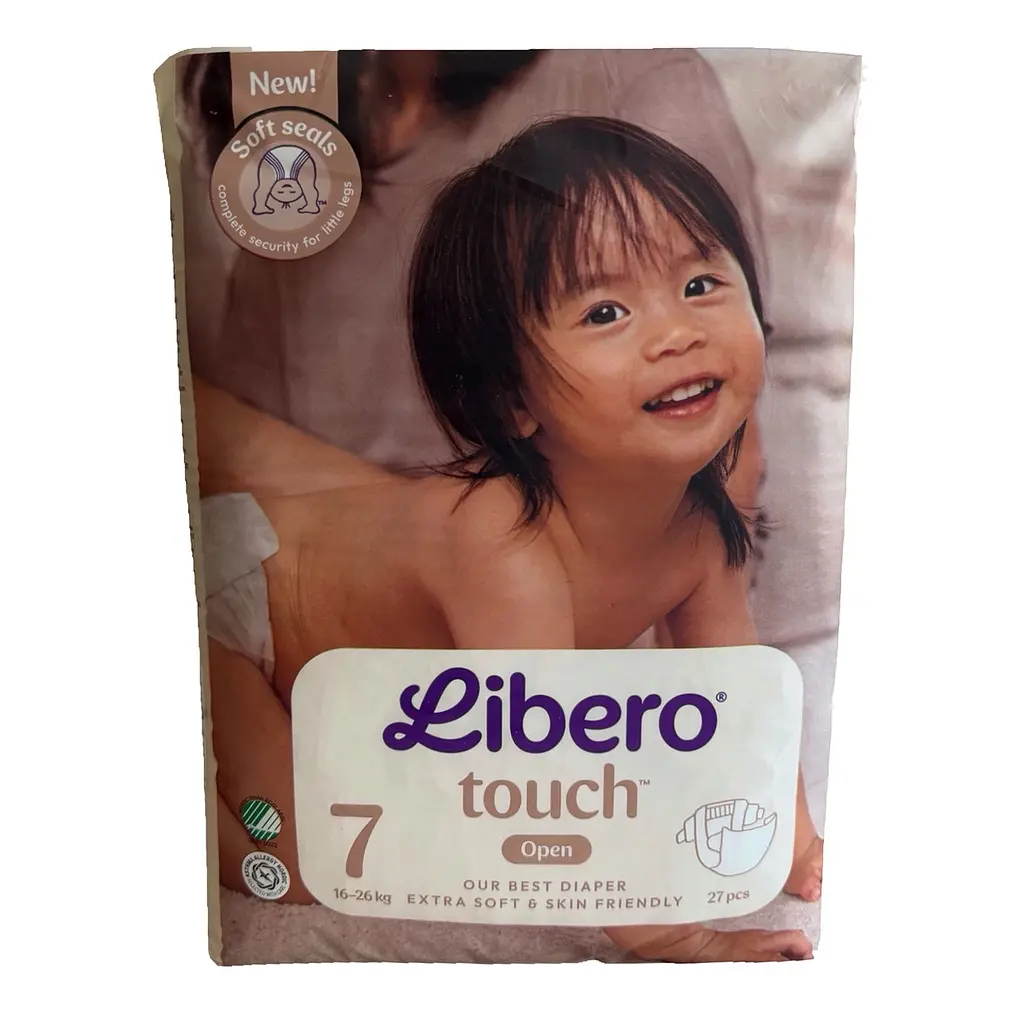 Підгузники Libero Touch 7 (16-26 кг) 27 шт
