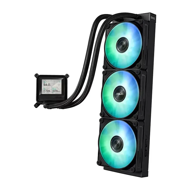 Система водяного охолодження Asus Max Gaming LC 360 ARGB LCD Black (90RC01G1-B0EAY0) - фото 4