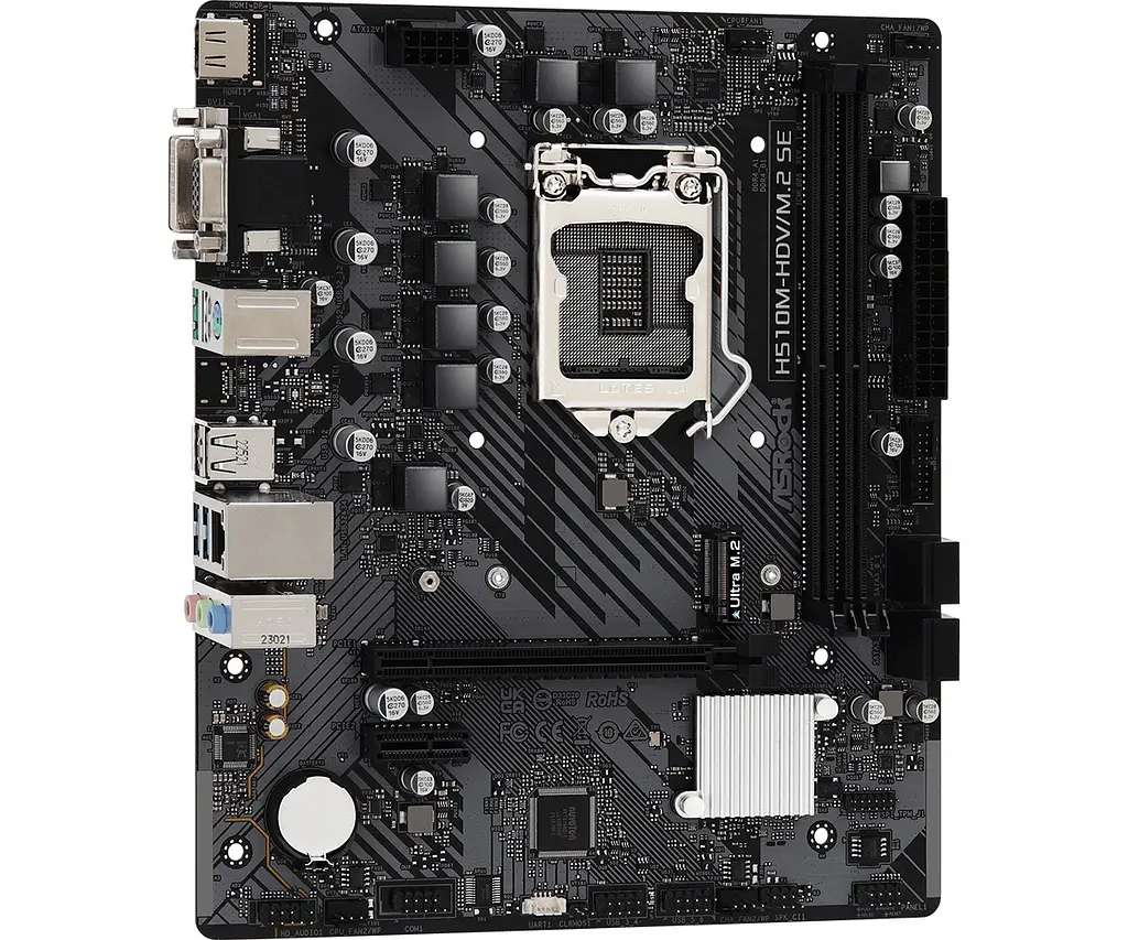 Материнська плата ASRock H510M-HDV/M.2 SE Socket 1200 - фото 4
