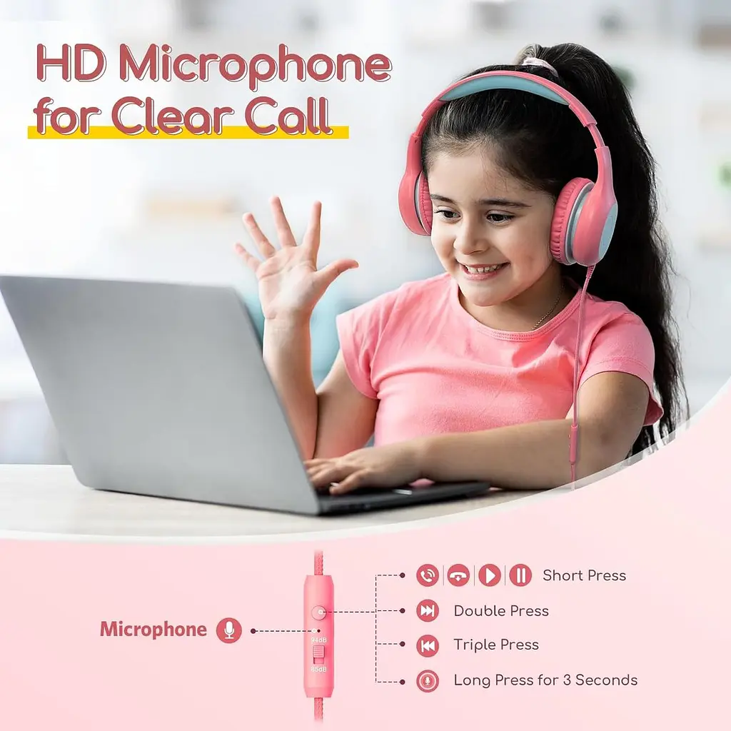 Дитячі навушники EarFun 2 шт з обмеженням гучності 85/94 дБ - фото 4