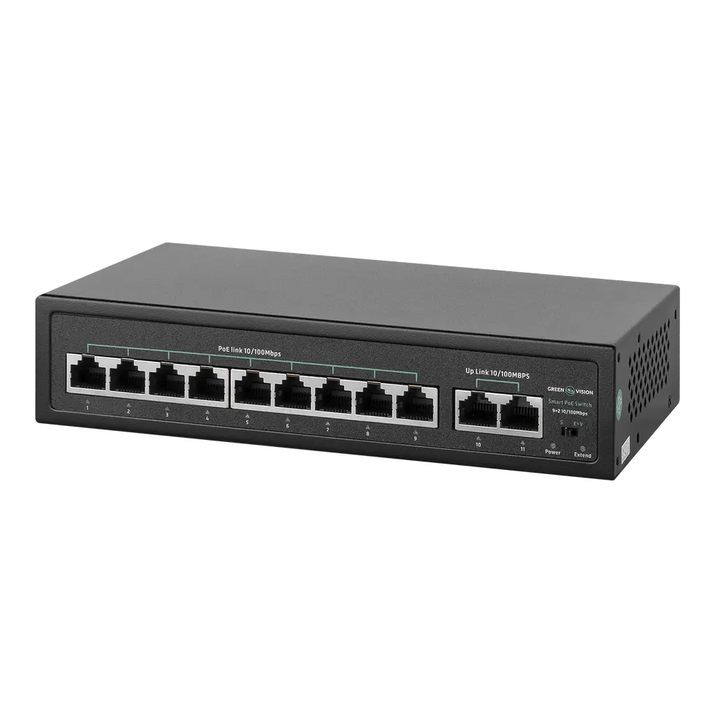 Комутатор мережевий POE GV-016-D-09+2P - фото 2