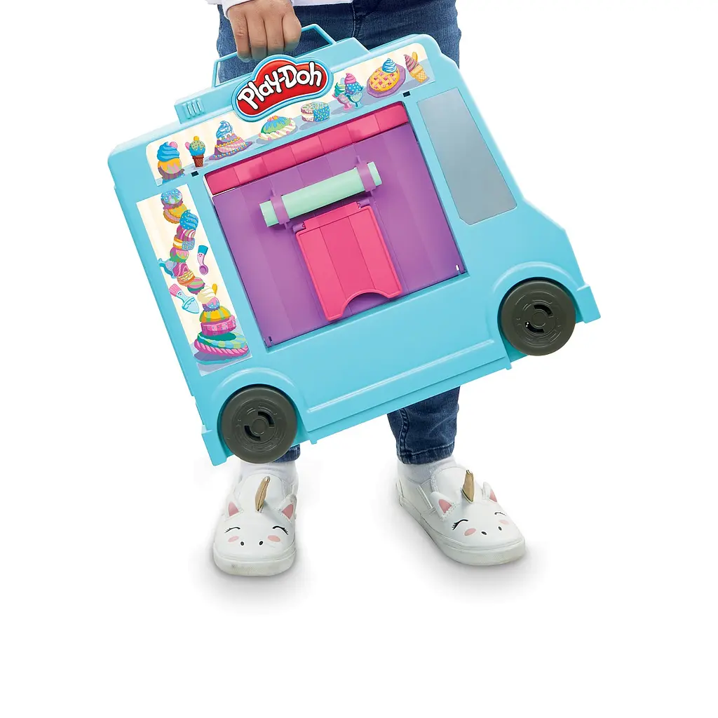 Ігровий набір для ліплення Hasbro Play-Doh Вантажівка з морозивом (F1390) - фото 5