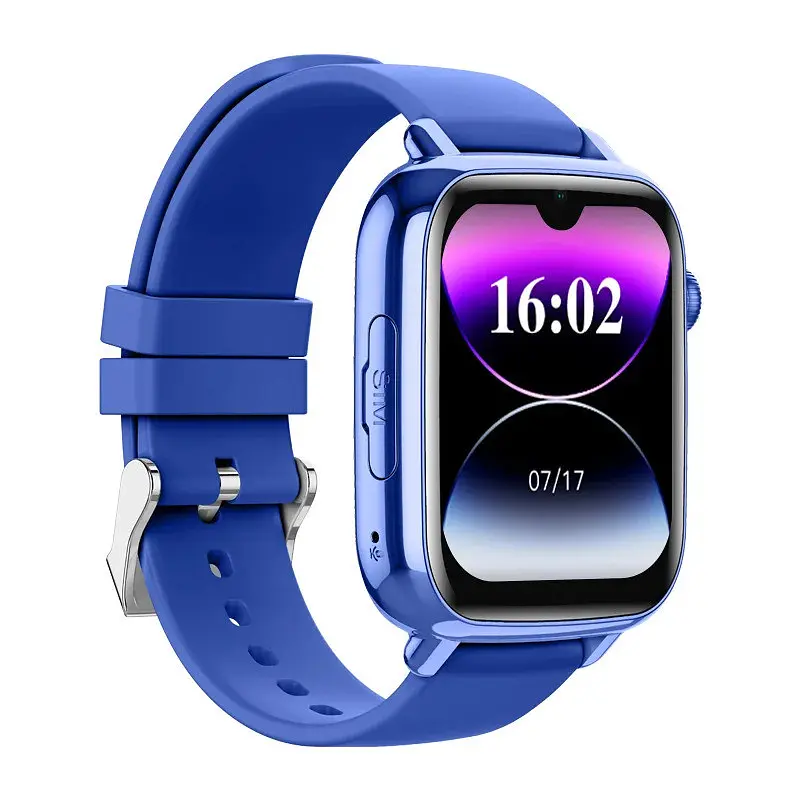 Смарт-годинник дитячий Wonlex KT34 WI-FI GPS SIM Blue (17779-hbr)