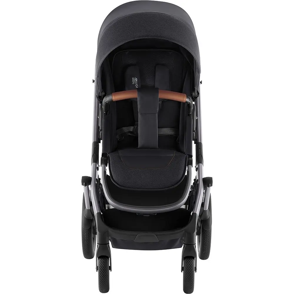 Прогулянкова коляска Britax-Romer Smile 5Z Fossil Grey, темно-сіра (2000037978) - фото 2