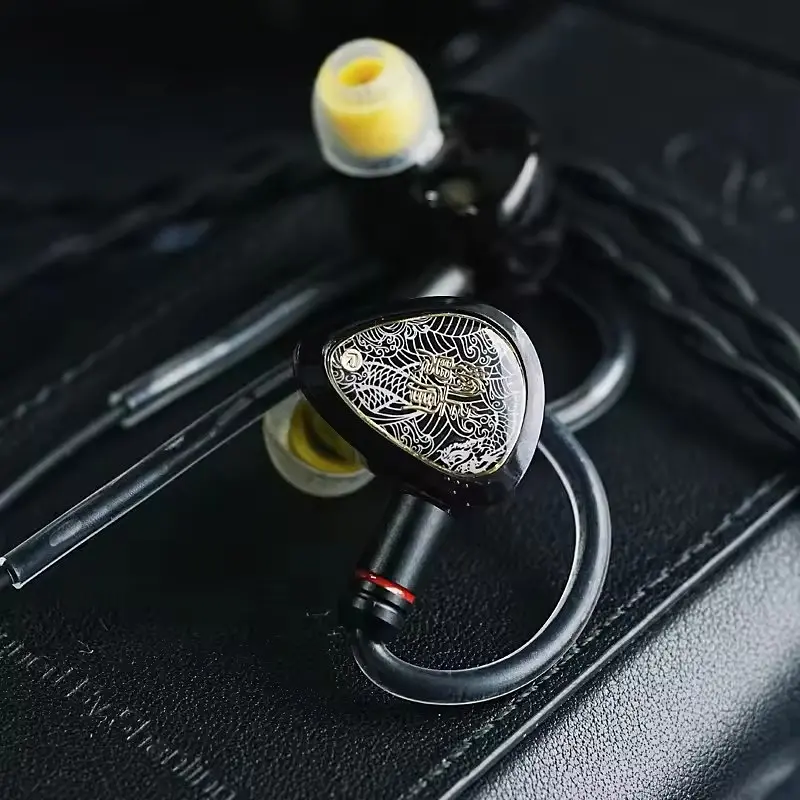 Проводные наушники IEM Tangzu Waner SG 2 with MIC Type-C (Черный) - фото 3