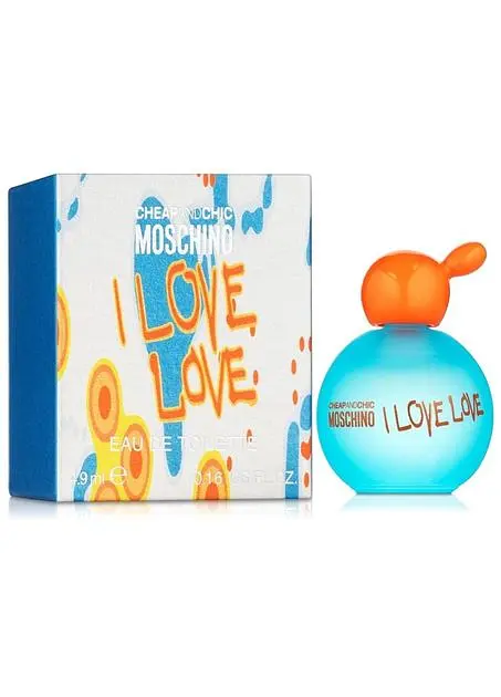 Мініатюра Moschino I Love Love 4,9 мл Туалетна вода - фото 2