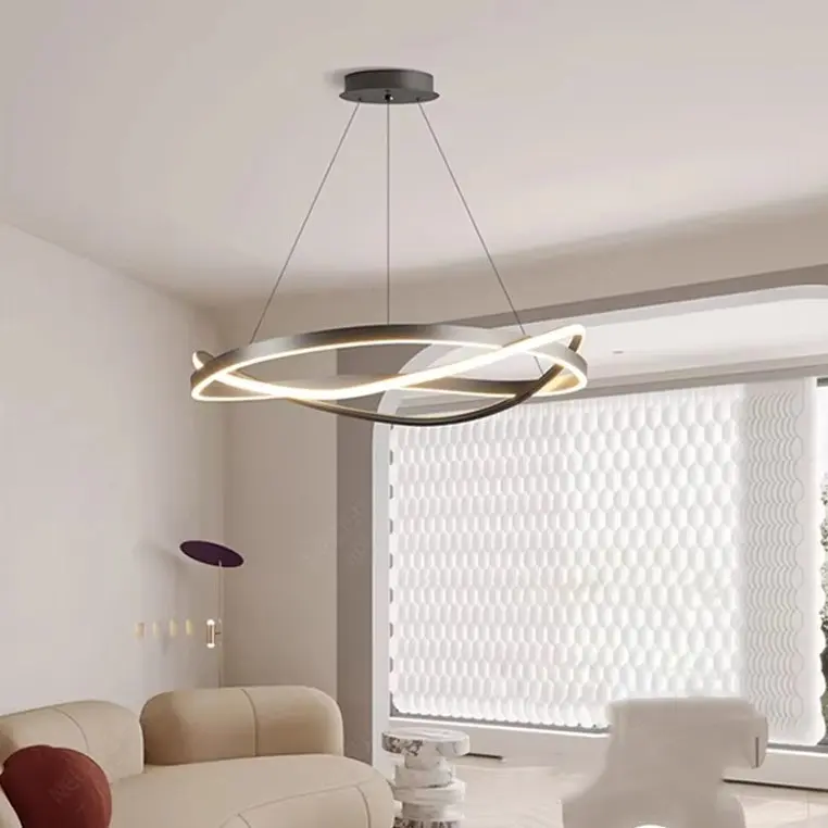 Стильна підвісна LED-люстра Art 2463/800 BK - фото 5