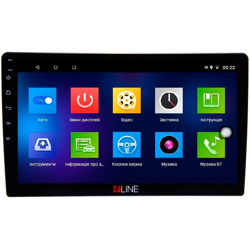 Автомагнитола Qline AMR-1023 Android 10 2/32GB 10" [99510] - фото 3