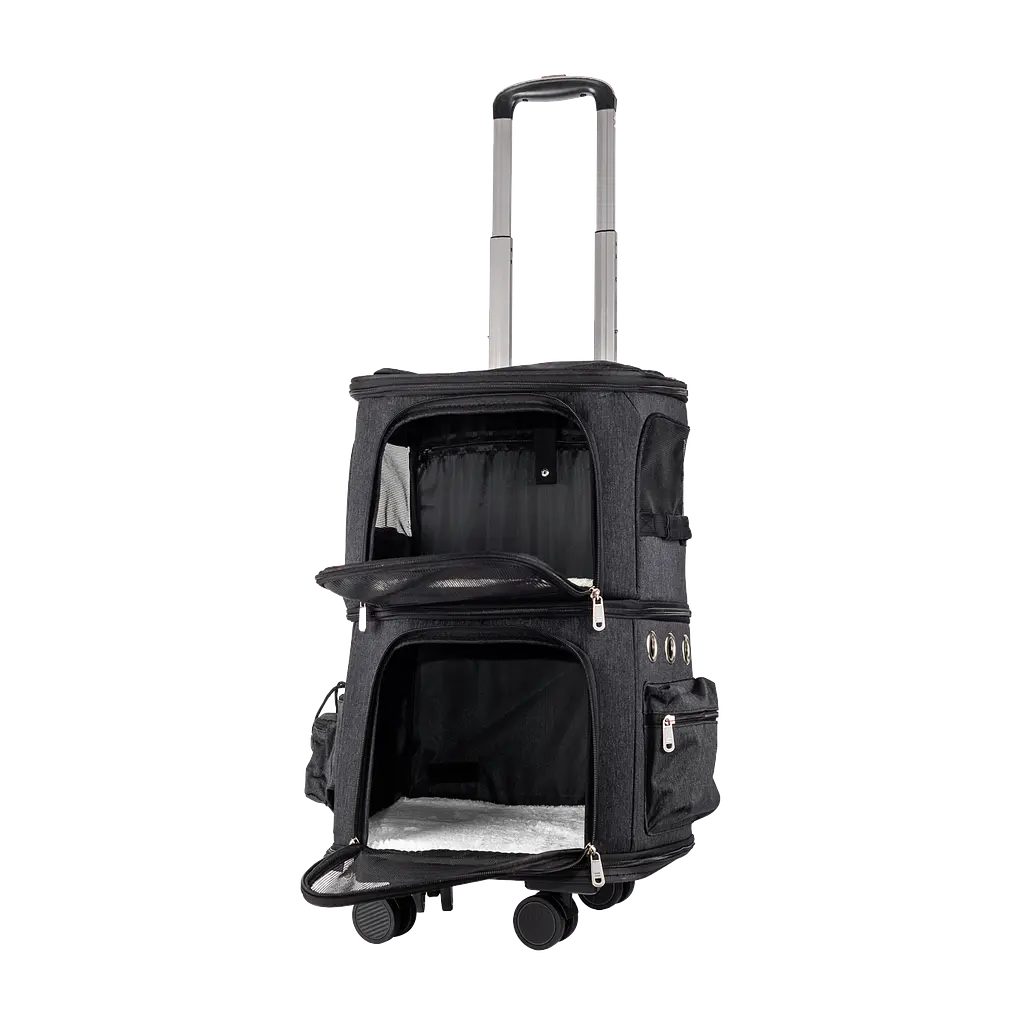 Сумка-візок для двох тварин Voyager Pet LVCB2339 - фото 3