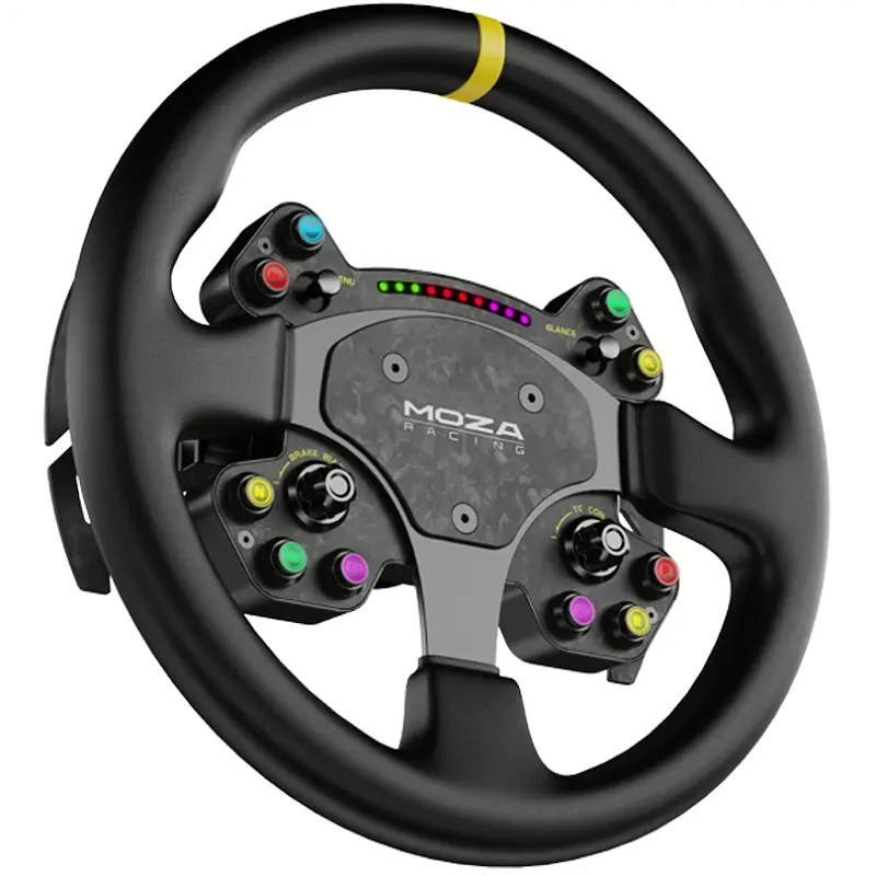 Кермо MOZA Racing RS V2 Steering for PC, 33cм., 10кн., RGB - фото 3