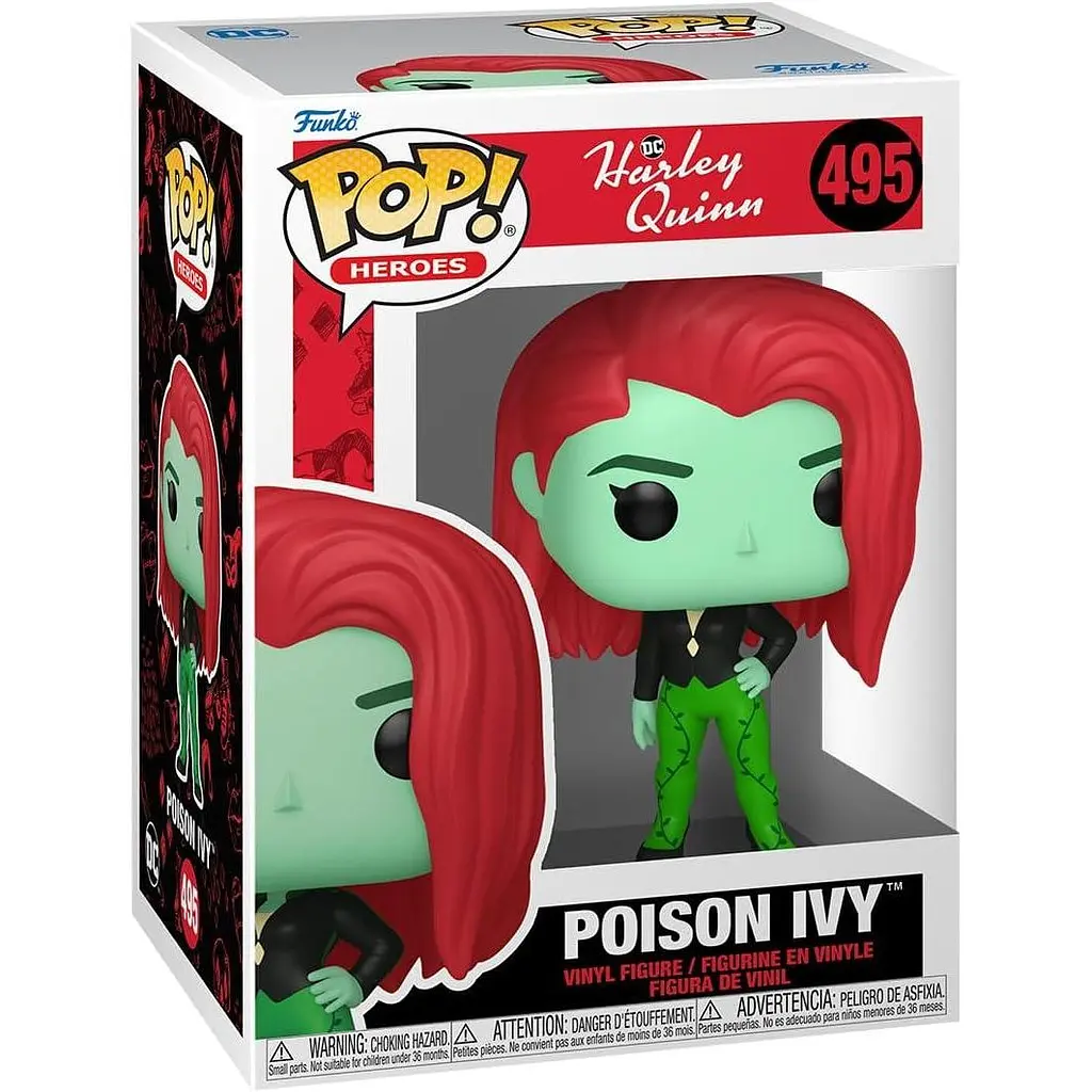 Фигурка Funko Pop Харли Квинн Ядовитый Плющ Harley Quinn Poison Ivy 10 см HQ PI 495 - фото 3