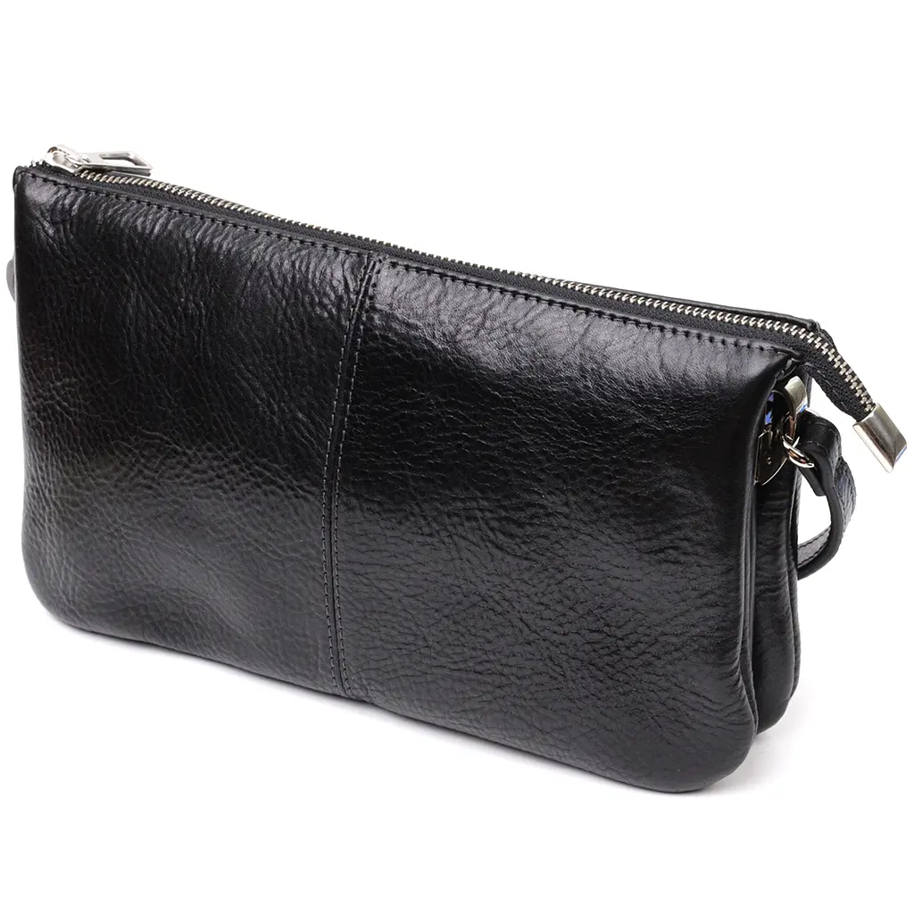 Кожаная женская сумка Grande Pelle 26х15.5х3 см sum0023601 - фото 2
