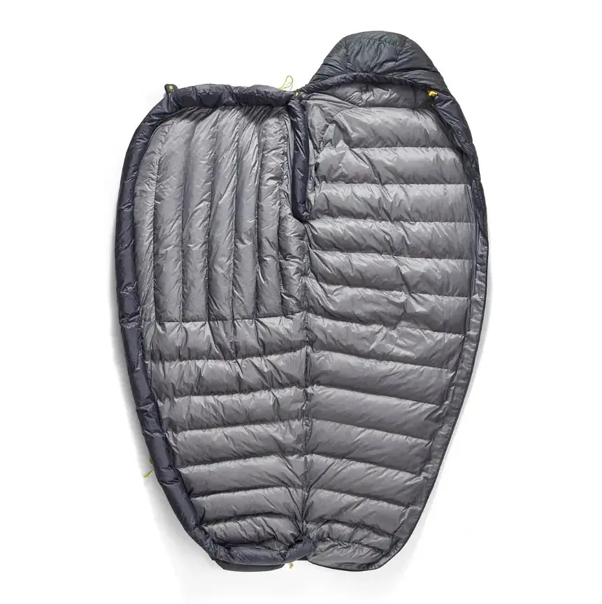 Спальник Sea To Summit Spark Pro -1C/30F Long Beluga Black L левый (1033-STS ASL041071-210104) - фото 11