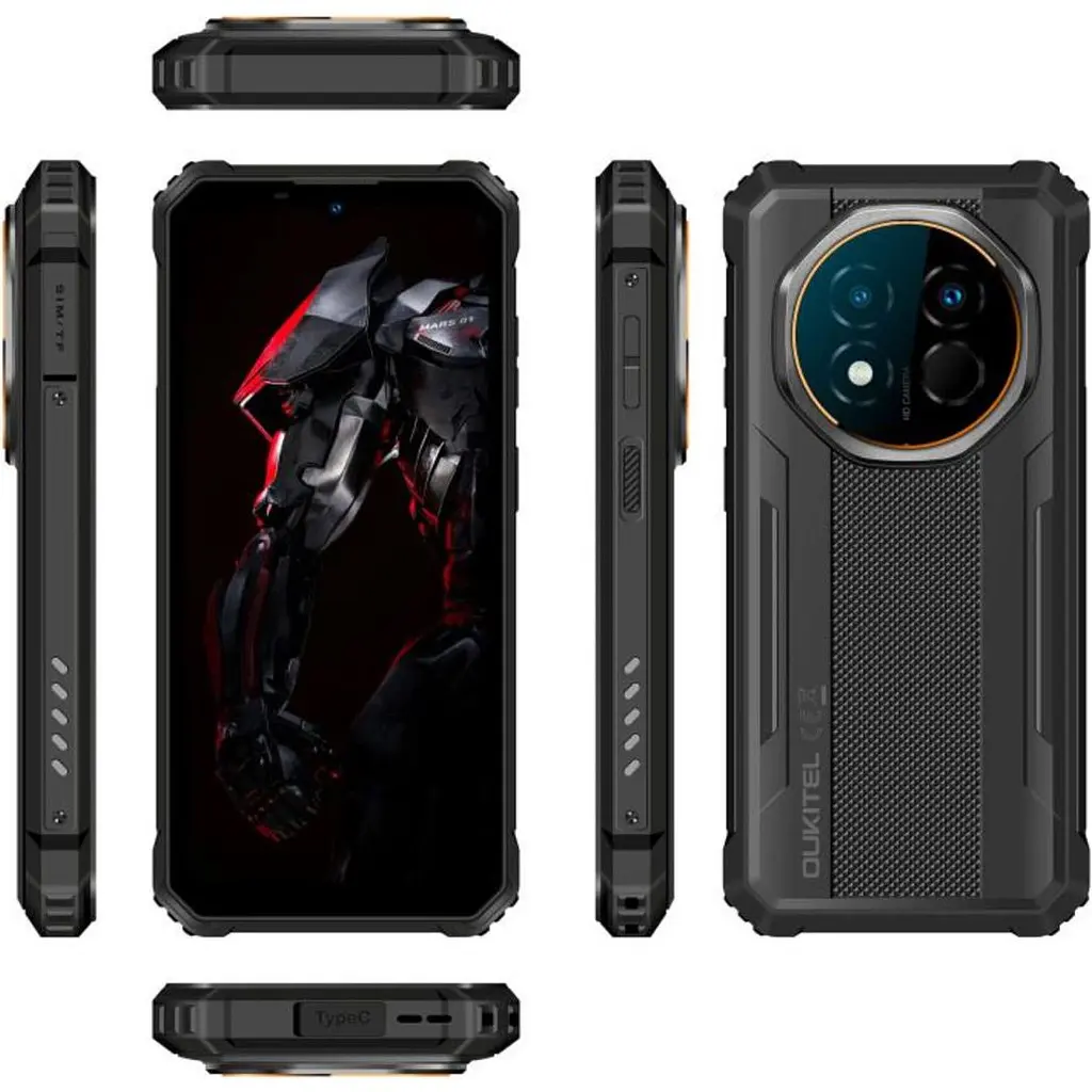 Смартфон Oukitel G6 4/128GB Black [171081] - фото 3
